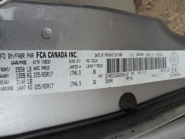 Photo 10 from auction – 2016 DODGE GRAND CARA with VIN 2C4RDGDG6GR264187