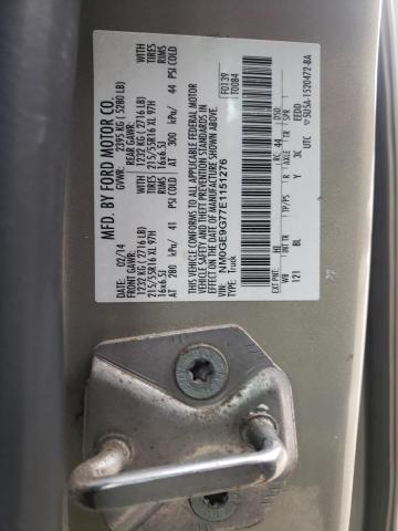 Photo 10 from auction – 2014 FORD TRANSIT CO with VIN NM0GE9G77E1151276