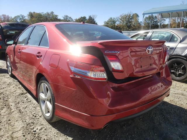 Photo 3 from auction – 2010 TOYOTA CAMRY BASE with VIN 4T1BF3EK0AU108563