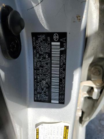 Photo 10 from auction – 2006 TOYOTA COROLLA CE with VIN JTDBR32E360085384