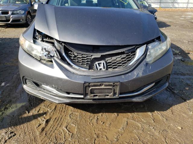 Photo 9 from auction – 2013 HONDA CIVIC LX with VIN 2HGFB2F55DH594803