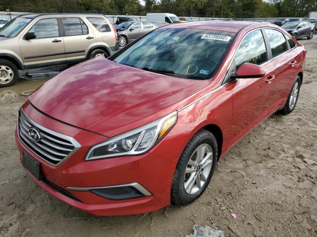 Photo 2 from auction – 2017 HYUNDAI SONATA SE with VIN 5NPE24AF7HH474259