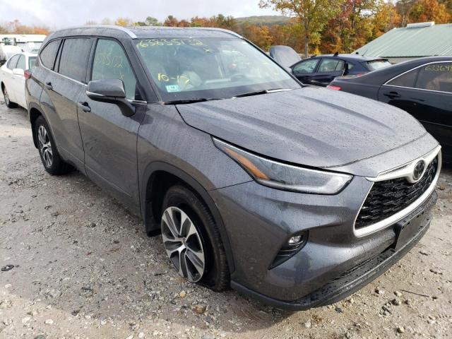 Photo 1 from auction – 2021 TOYOTA HIGHLANDER with VIN 5TDGZRBH9MS151420
