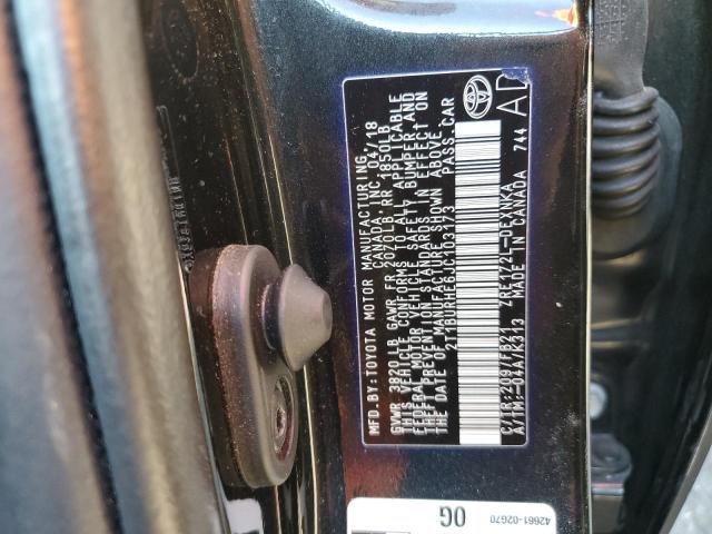 Photo 10 from auction – 2018 TOYOTA COROLLA L with VIN 2T1BURHE6JC103173