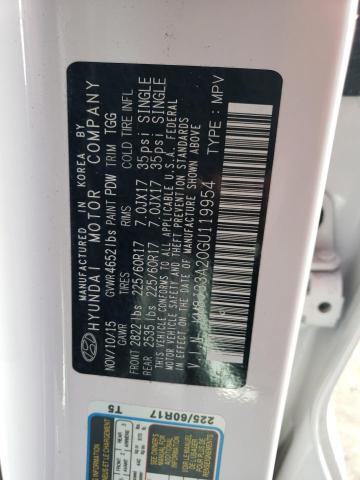 Photo 10 from auction – 2016 HYUNDAI TUCSON LIM with VIN KM8J33A20GU119954