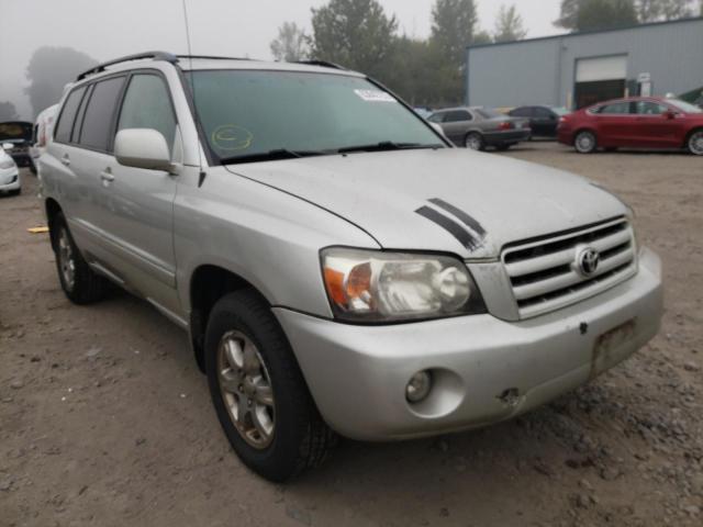 TOYOTA HIGHLANDER 2007 with VIN JTEDP21A370141862 - Photo from auction