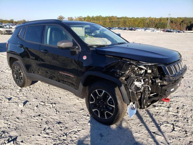 JEEP COMPASS TR 2020 with VIN 3C4NJDDB5LT221865 - Photo from auction