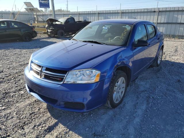 Photo 2 from auction – 2012 DODGE AVENGER SE with VIN 1C3CDZAB3CN323847