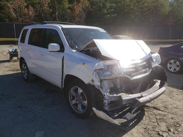 HONDA PILOT EXL 2014 with VIN 5FNYF4H66EB046393 - Photo from auction