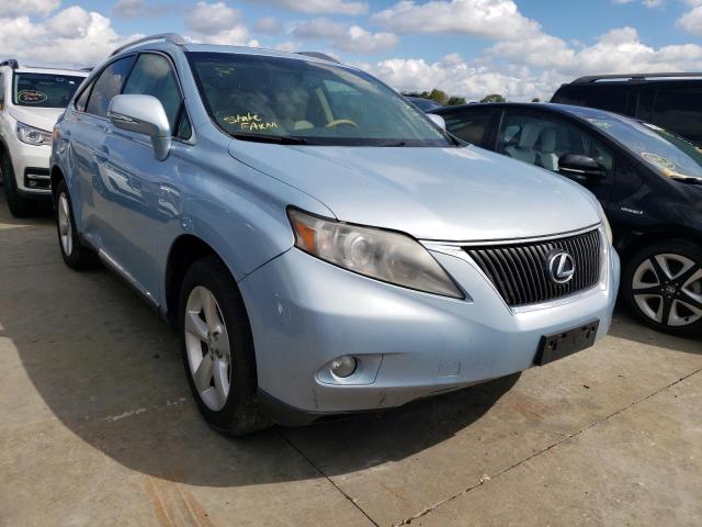LEXUS RX 350 2010 with VIN 2T2BK1BA0AC027944 - Photo from auction