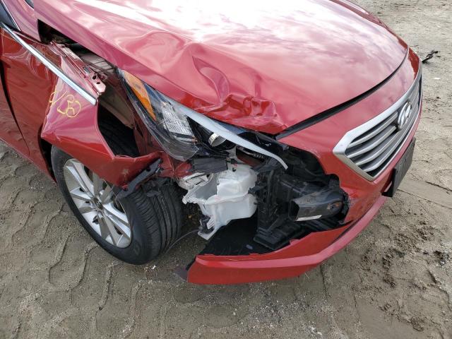Photo 9 from auction – 2017 HYUNDAI SONATA SE with VIN 5NPE24AF7HH474259