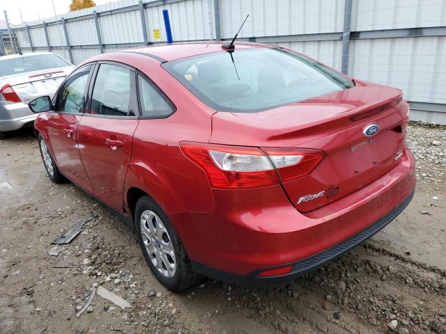 Photo 3 from auction – 2012 FORD FOCUS SE with VIN 1FAHP3F29CL263654