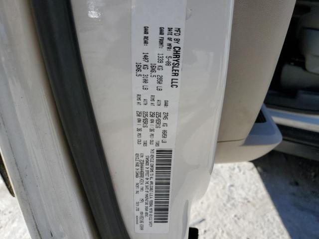 Photo 10 from auction – 2008 DODGE GRAND CARA with VIN 2D8HN44H68R814314