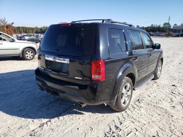Photo 4 from auction – 2014 HONDA PILOT EXL with VIN 5FNYF4H55EB044772