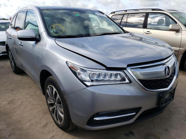 ACURA MDX TECHNO 2016 con VIN 5FRYD4H41GB025408 - Foto de la subasta