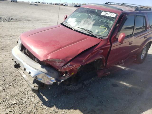 Photo 9 from auction – 2002 TOYOTA 4RUNNER SR with VIN JT3HN86R229075018