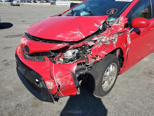Photo 9 from auction – 2015 TOYOTA PRIUS V with VIN JTDZN3EU7FJ019329
