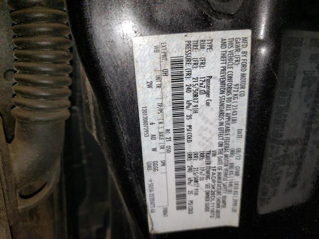 Photo 10 from auction – 2013 FORD FOCUS SE with VIN 1FADP3K28DL111872