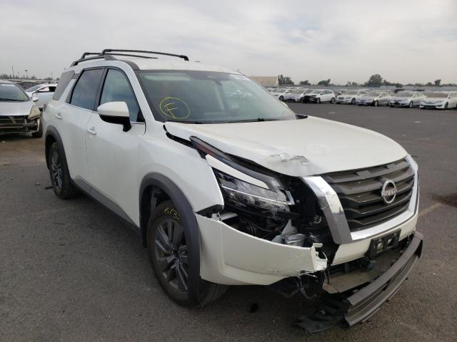 NISSAN PATHFINDER 2022 with VIN 5N1DR3BAXNC234498 - Photo from auction