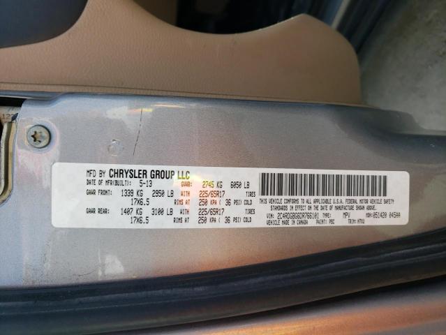 Photo 10 from auction – 2013 DODGE GRAND CARA with VIN 2C4RDGBG6DR766101