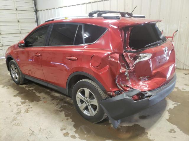 Photo 3 from auction – 2015 TOYOTA RAV4 XLE with VIN JTMRFREV8FD117048