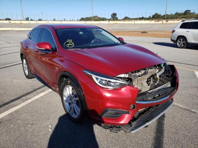 INFINITI QX30 BASE 2018 with VIN SJKCH5CP1JA056064 - Photo from auction