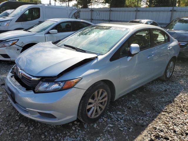 Photo 2 from auction – 2012 HONDA CIVIC EXL with VIN 2HGFB2F92CH547889