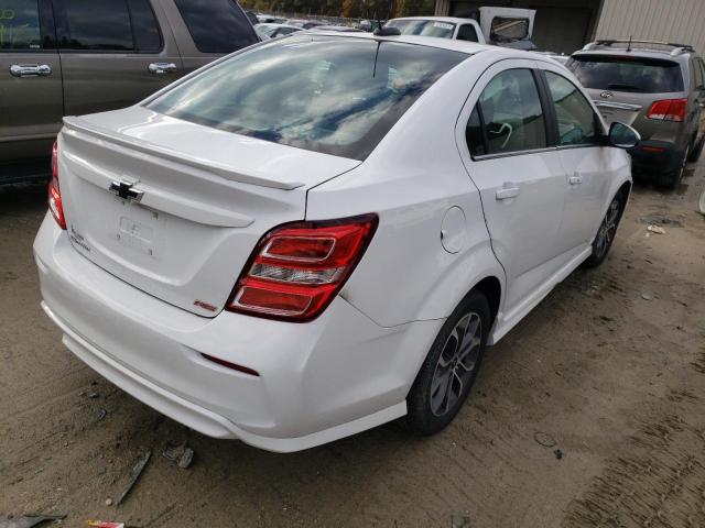 Photo 4 from auction – 2020 CHEVROLET SONIC LT with VIN 1G1JD5SB1L4138429