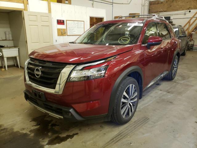 Photo 2 from auction – 2022 NISSAN PATHFINDER with VIN 5N1DR3DK5NC209420