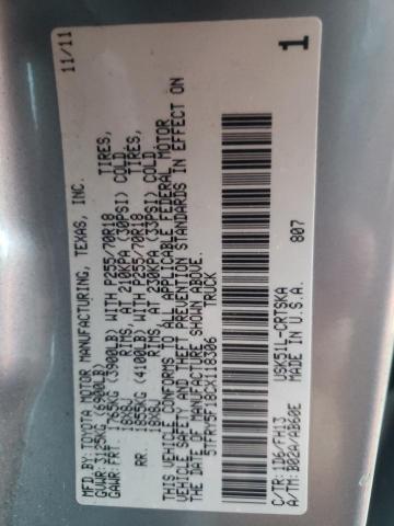 Photo 10 from auction – 2012 TOYOTA TUNDRA DOU with VIN 5TFRY5F18CX118306