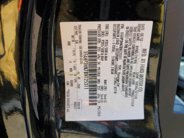 Photo 10 from auction – 2011 FORD FOCUS SEL with VIN 1FAHP3HN7BW125311