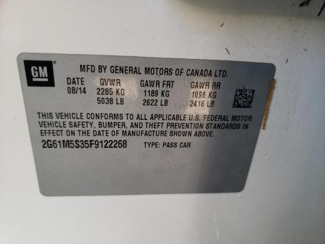 Photo 10 from auction – 2015 CADILLAC XTS LUXURY with VIN 2G61M5S35F9122268