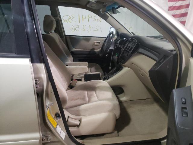 Photo 5 from auction – 2002 TOYOTA HIGHLANDER with VIN JTEHF21A420095780