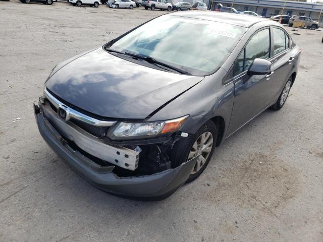 Photo 2 from auction – 2012 HONDA CIVIC LX with VIN 19XFB2F51CE332608