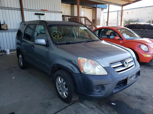 Photo 1 from auction – 2006 HONDA CR-V EX with VIN SHSRD78816U419864