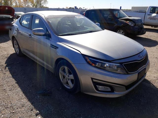 KIA OPTIMA LX 2014 with VIN KNAGM4A7XE5490668 - Photo from auction