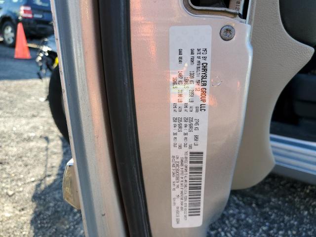 Photo 10 from auction – 2012 CHRYSLER TOWN & COU with VIN 2C4RC1BG0CR338670