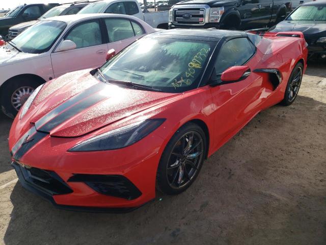 Photo 2 from auction – 2021 CHEVROLET CORVETTE S with VIN 1G1YC3D41M5105690