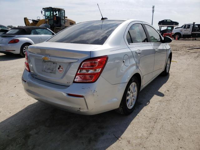 Photo 4 from auction – 2019 CHEVROLET SONIC LT with VIN 1G1JD5SBXK4142901
