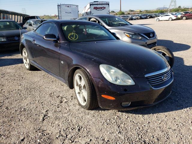 LEXUS SC 430 2003 с VIN JTHFN48Y130039910 - Фото с аукциона
