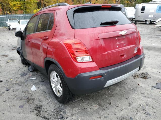 Photo 3 from auction – 2015 CHEVROLET TRAX 1LT with VIN KL7CJLSB8FB111710