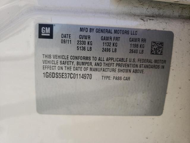 Photo 10 from auction – 2012 CADILLAC CTS PREMIU with VIN 1G6DS5E37C0114970