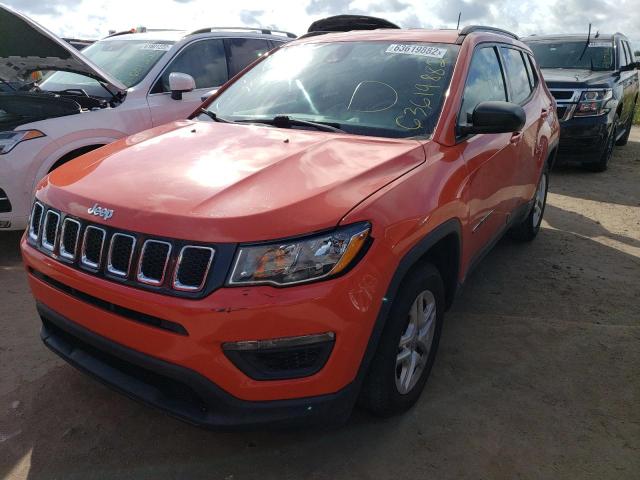 Photo 2 from auction – 2018 JEEP COMPASS SP with VIN 3C4NJCAB8JT469250