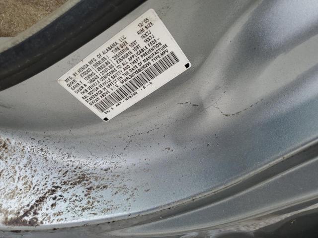 Photo 10 from auction – 2006 HONDA ODYSSEY EX with VIN 5FNRL387X6B050299