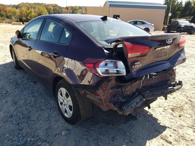 Photo 3 from auction – 2017 KIA FORTE LX with VIN 3KPFK4A77HE028727