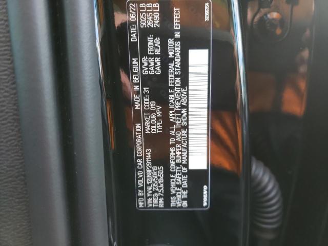 Photo 10 from auction – 2023 VOLVO XC40 PLUS with VIN YV4L12UN8P2911443