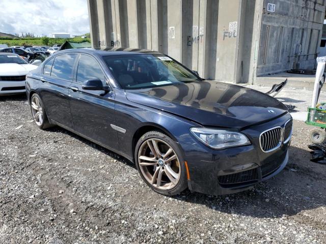 BMW 740 LI 2013 with VIN WBAYE4C53DDW22834 - Photo from auction