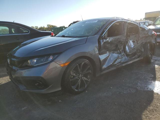 Photo 2 from auction – 2020 HONDA CIVIC with VIN 2HGFC2F86LH553523