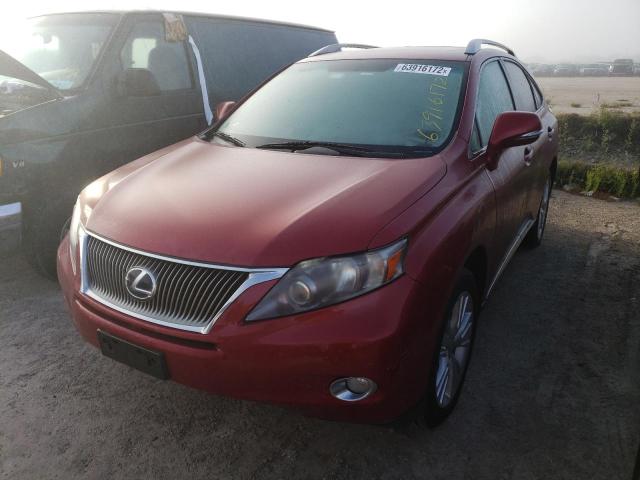 Photo 2 from auction – 2011 LEXUS RX 450 with VIN JTJBC1BA9B2418329