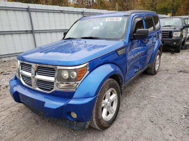 Photo 2 from auction – 2007 DODGE NITRO SXT with VIN 1D8GU28K37W737576
